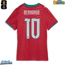 Portugal Bernardo Silva #10 Hjemmedrakt Dame VM 2026 Kortermet